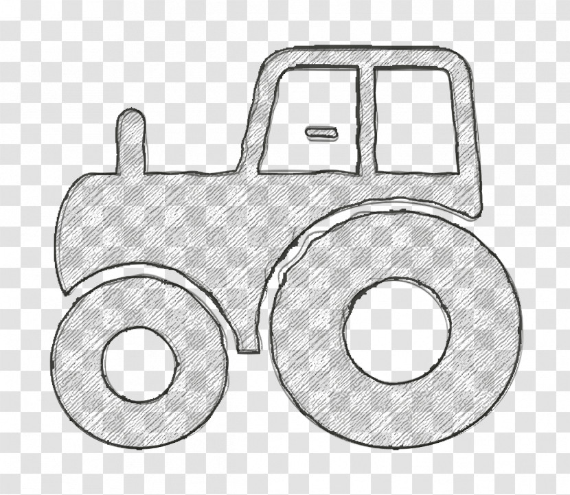 Tractor Side View Icon Tractor Icon Transport Icon Transparent PNG