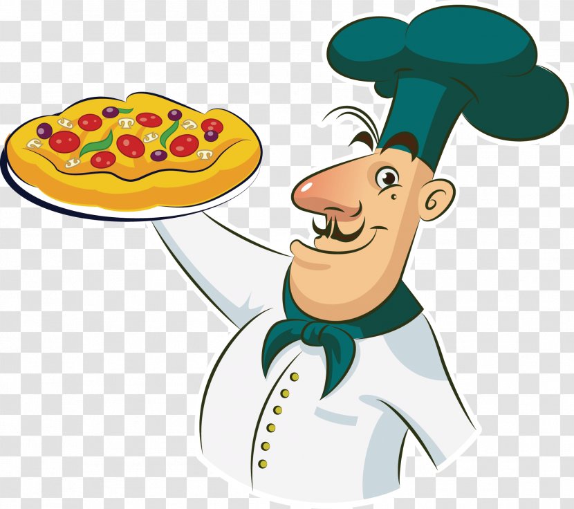 Pizza Chef Cooking Clip Art - Fictional Character - Take The Transparent PNG