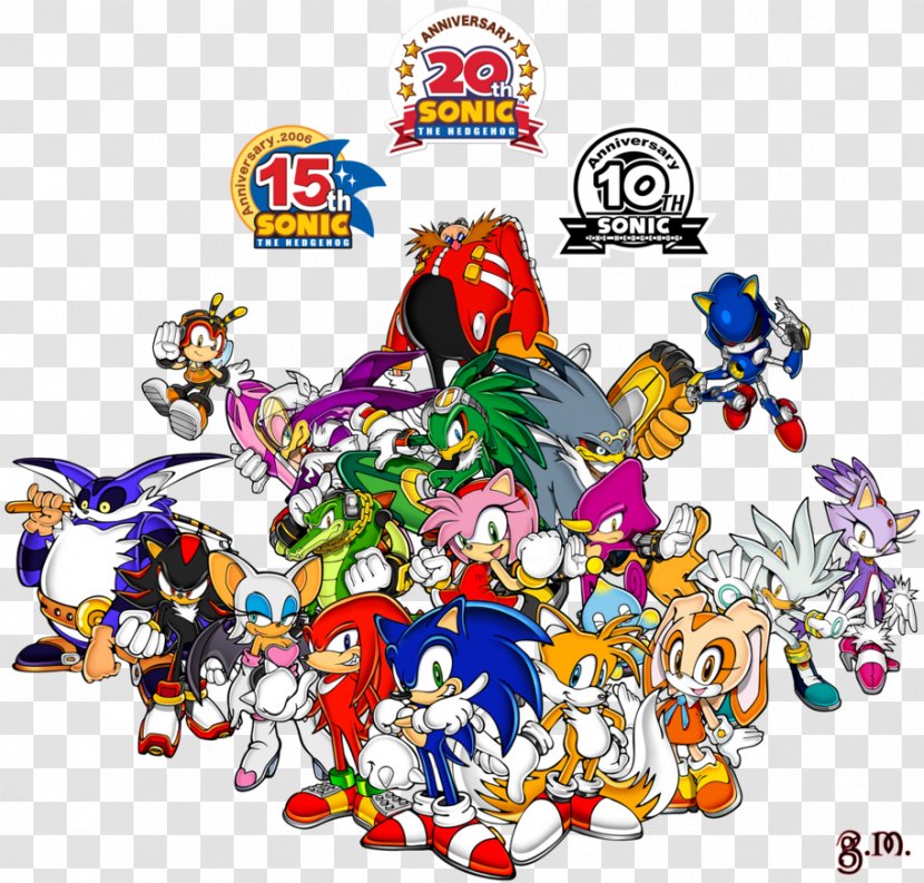 Sonic The Hedgehog 2 3D Shadow Raven - Anniversary - Promotion X Chin Transparent PNG