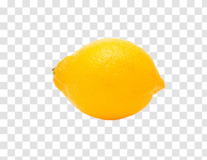 Lemon Yellow Fruit - A Transparent PNG