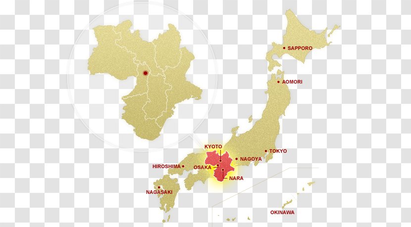 Japan Rail Pass Stock Photography Map - Flag Of - Nara Transparent PNG