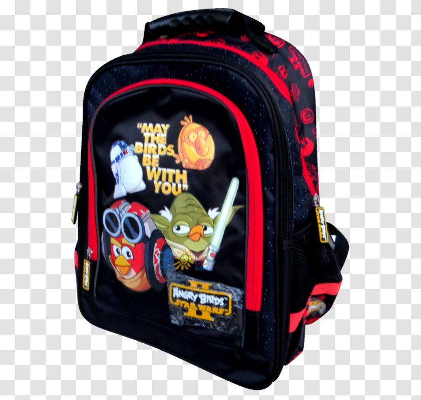 Bag Angry Birds Star Wars II Backpack Trolley Hand Luggage - Bags Transparent PNG