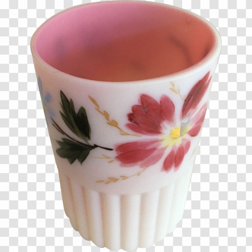 Coffee Cup Ceramic Mug Flowerpot - Porcelain - Hand Painted Bouquets Transparent PNG