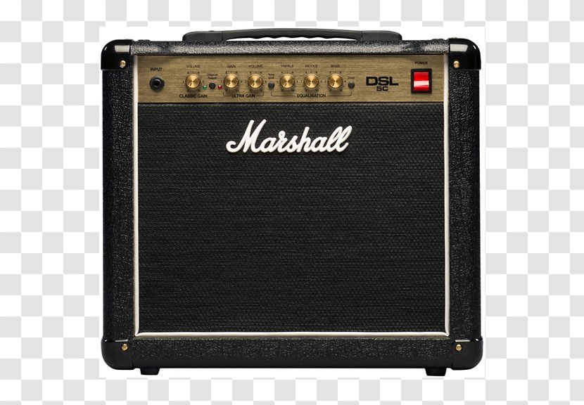 Guitar Amplifier Marshall Amplification DSL5C MG10CF - Mg10cf - Electric Transparent PNG