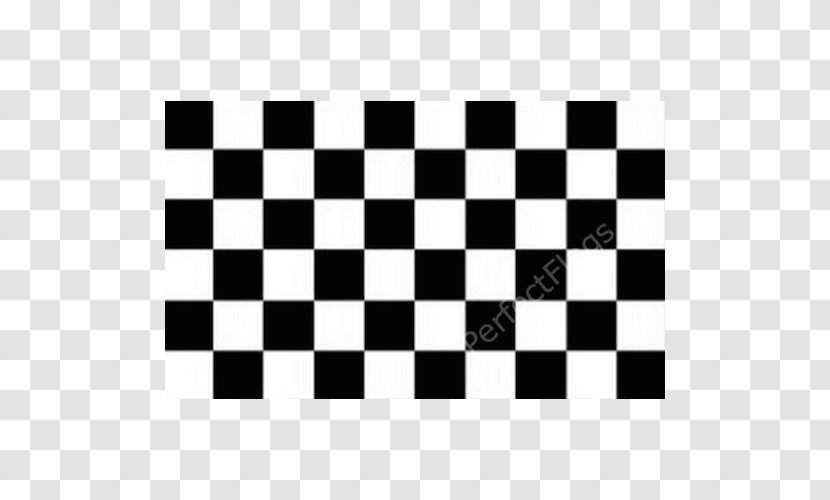 Formula One Racing Flags Sport White Flag - Black And Checkered Transparent PNG