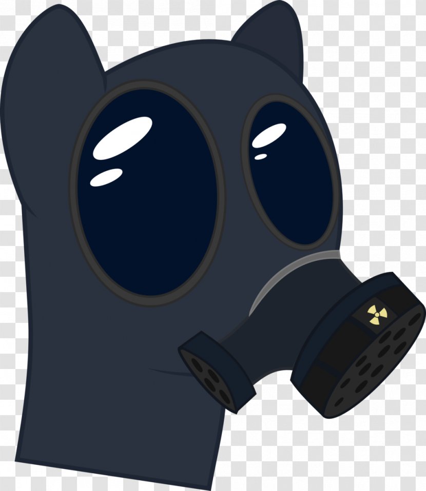 Rainbow Dash Pony Gas Mask Transparent PNG