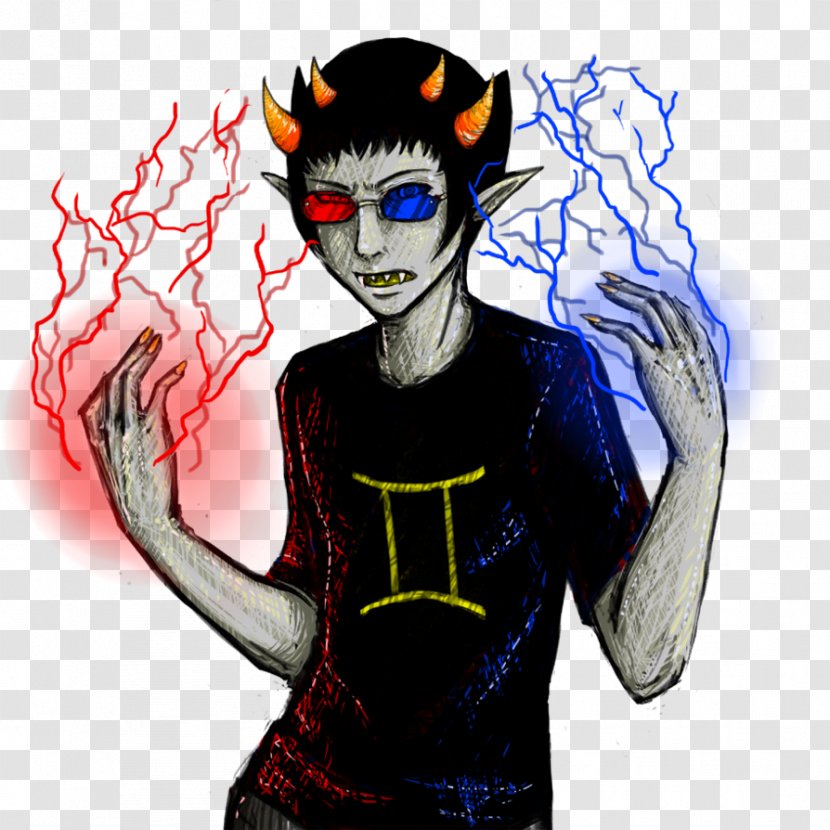 Gemini Homestuck Internet Troll Aries - Zodiac Transparent PNG