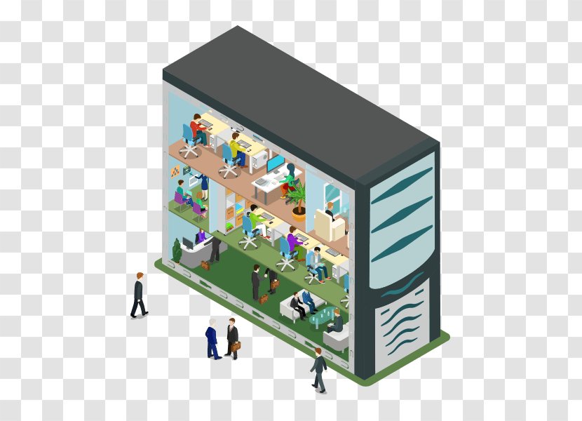 Building Drawing Animaatio - Office Transparent PNG
