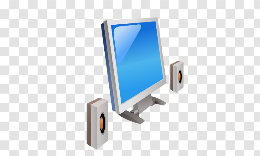ICO Digital Data Icon - Silhouette - Vector Computer Speakers Transparent PNG