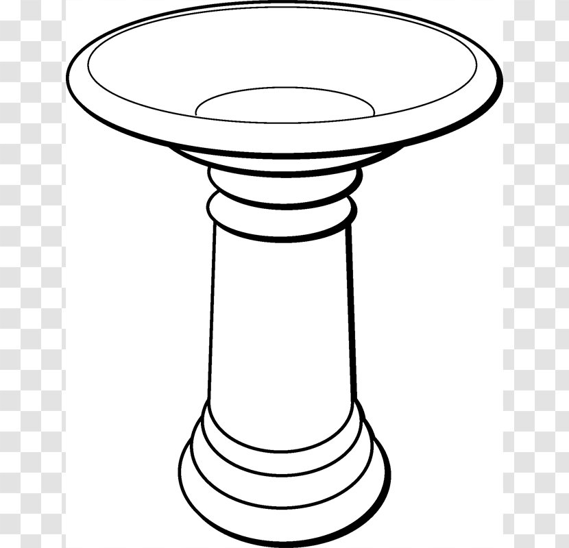 Line Art White - Table - Design Transparent PNG