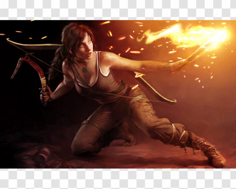 Rise Of The Tomb Raider Lara Croft IPhone 6 Plus Video Games - Frame - Shadow Transparent PNG