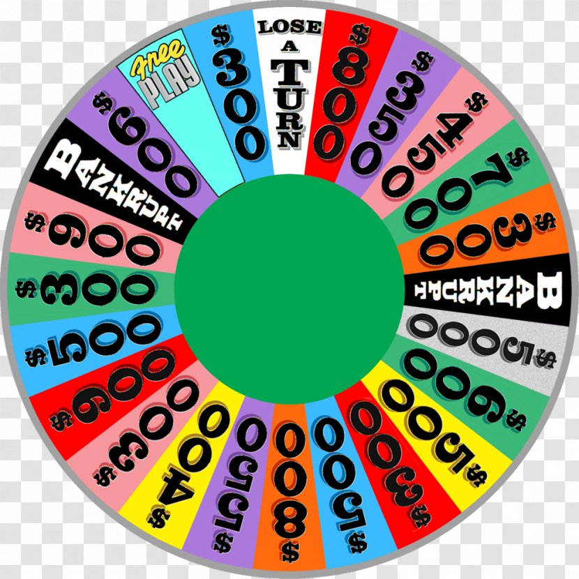 Game Show Television Wheel - Of Fortune Transparent PNG