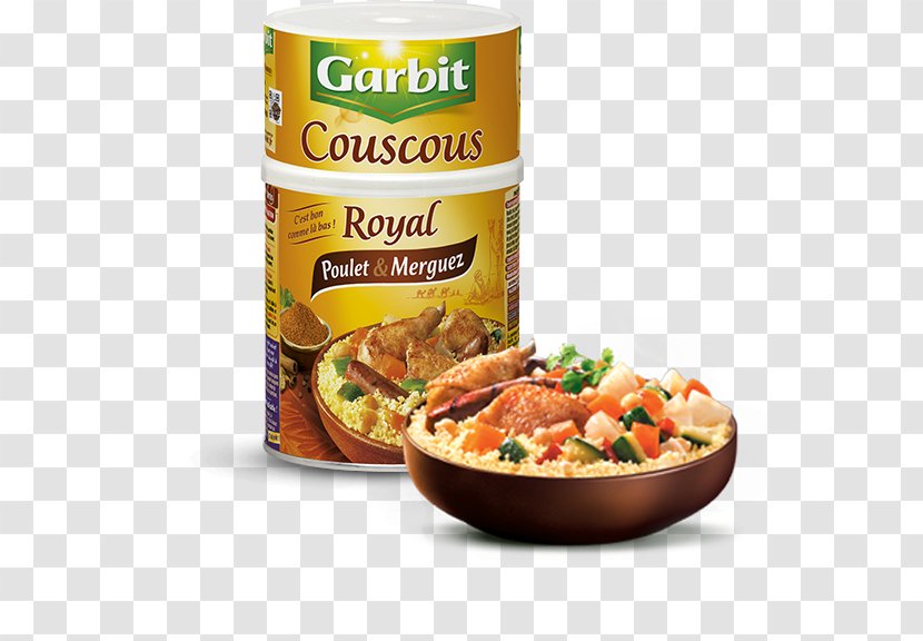 Vegetarian Cuisine Couscous Garbit Food Merguez - Condiment - COUS Transparent PNG