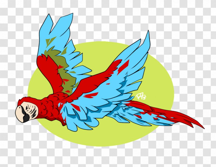 Macaw Parrot Beak Clip Art - Wing Transparent PNG