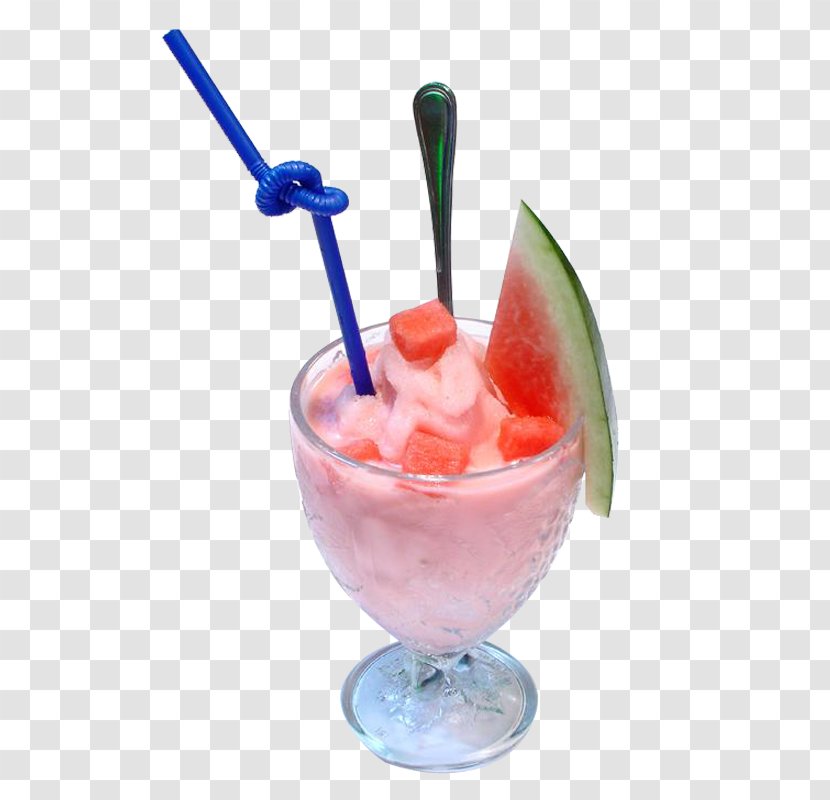 Ice Cream Batida Sorbet Granita - Non Alcoholic Beverage - Cold Drink Cup Transparent PNG