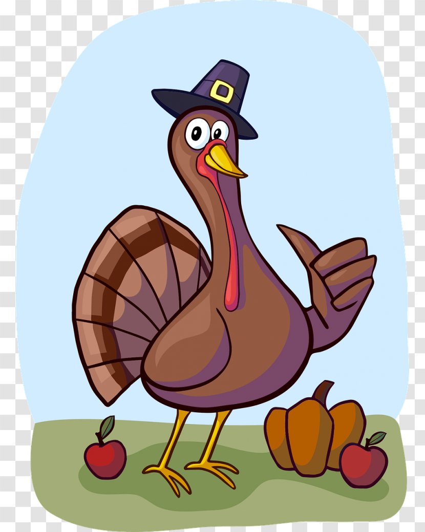 Turkey Thumb Signal Jerky Clip Art - Chicken - Thanks Giving Transparent PNG