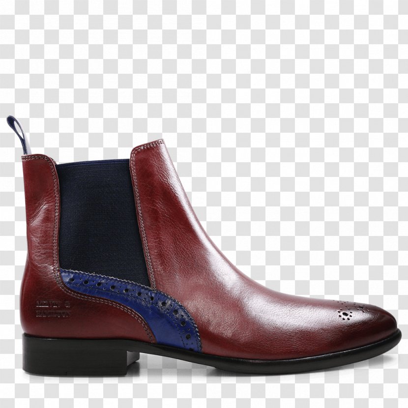 Chelsea Boot Leather Red Shoe Transparent PNG