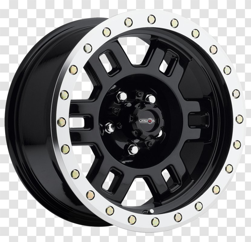 Car Rim Vision Wheels Manx 398 Wheel 17x8.5 8x6.5 Matte Black 0mm Offset 398-7881MB0 Custom Transparent PNG