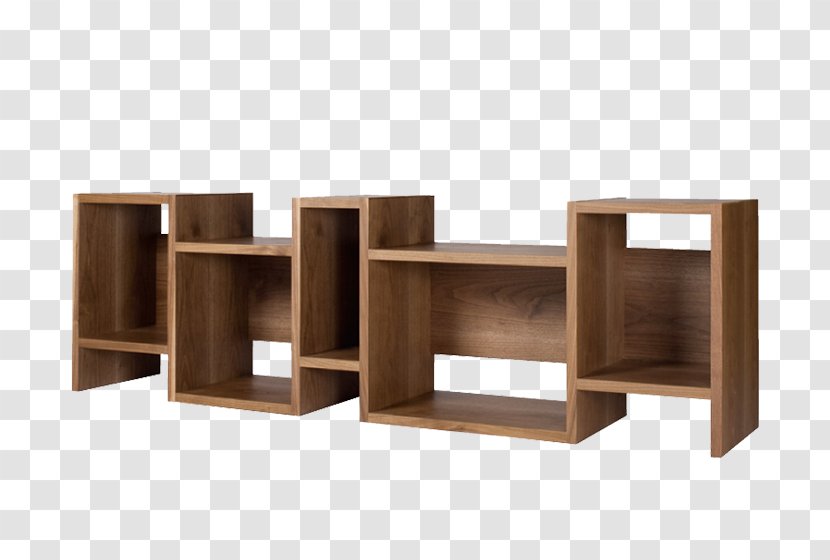 Shelf Bookcase Plywood Hardwood - Design Transparent PNG