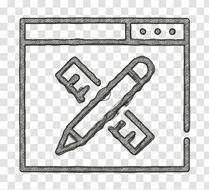 SEO And Online Marketing Elements Icon Browser Icon Transparent PNG