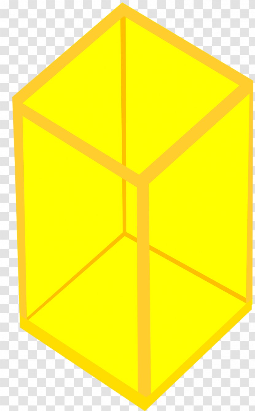 Yellow Cube Clip Art - Drawing Transparent PNG