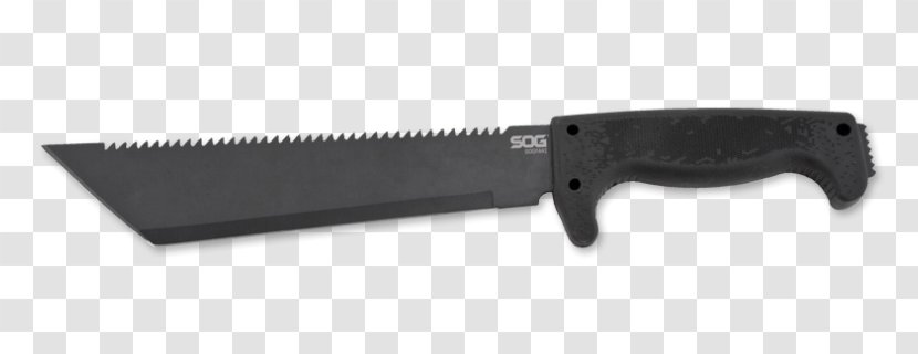 Machete Knife SOG Specialty Knives & Tools, LLC Tantō Blade - Drop Point Transparent PNG
