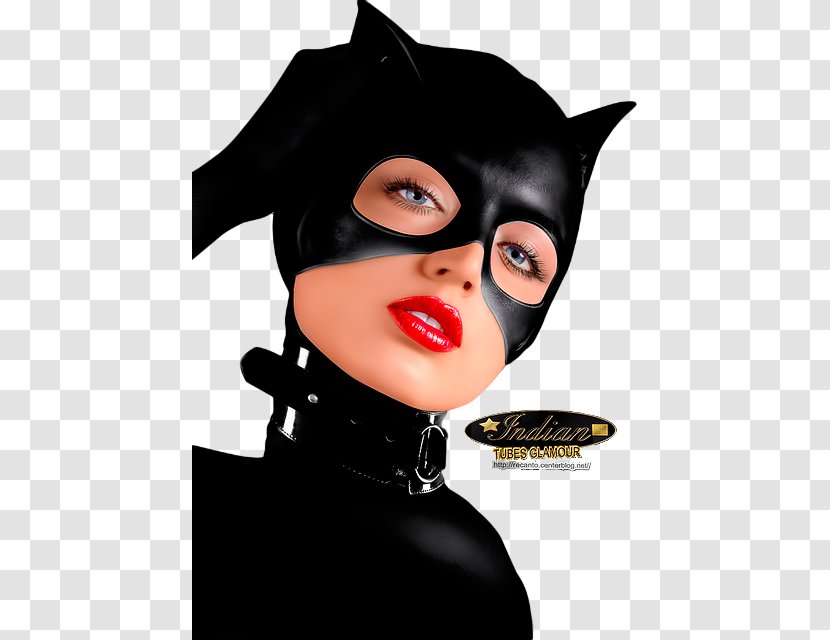 Catwoman Batgirl Harley Quinn Batman Mask - Cartoon Transparent PNG