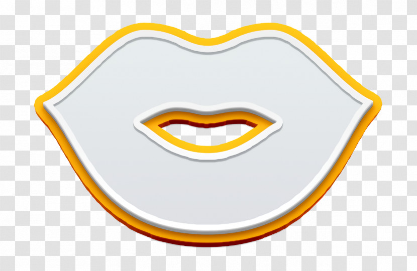 Kiss Icon Woman Lips Icon Shapes Icon Transparent PNG
