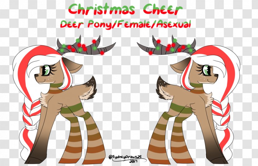 Christmas Tree Reindeer Clip Art Horse Ornament Transparent PNG