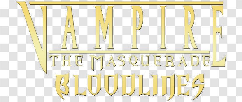 Vampire: The Masquerade Logo Wiki Image - Wikia - Yellow Transparent PNG