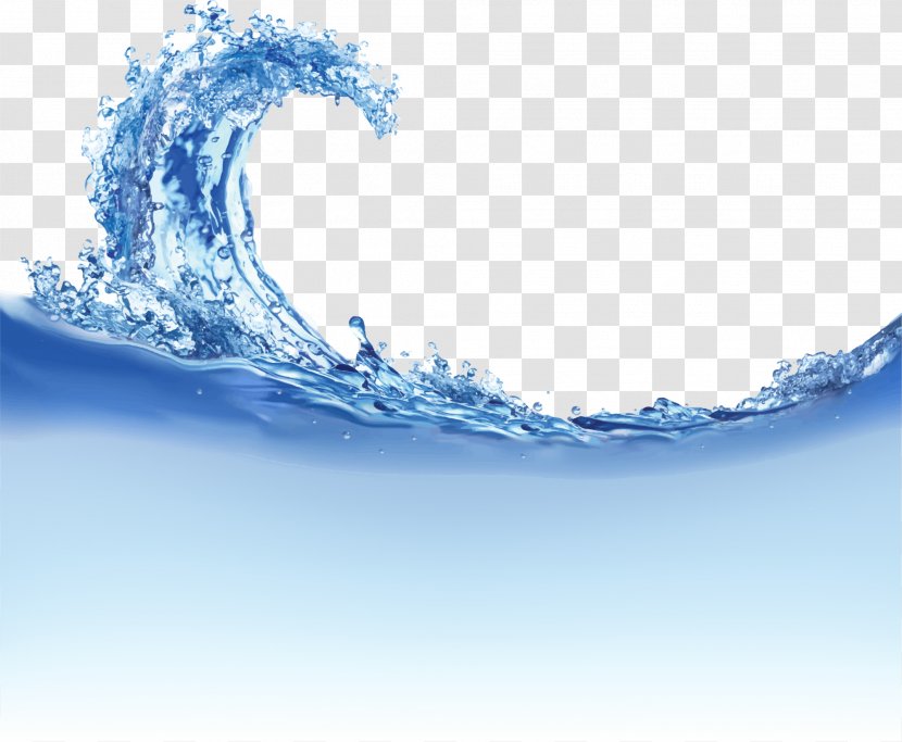 Blue Fresh Water - Royalty Free Transparent PNG