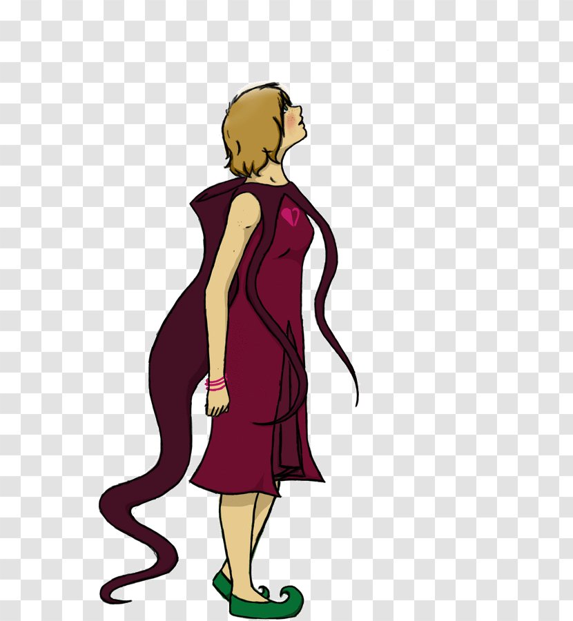 Cartoon Shoulder Dress Homo Sapiens - Frame Transparent PNG