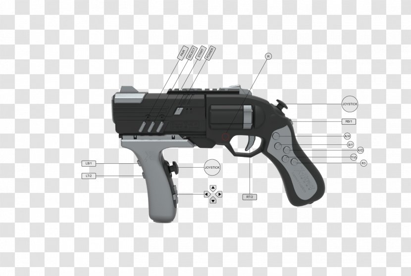 Trigger Firearm Revolver Ranged Weapon Gun Barrel - Accessory Transparent PNG
