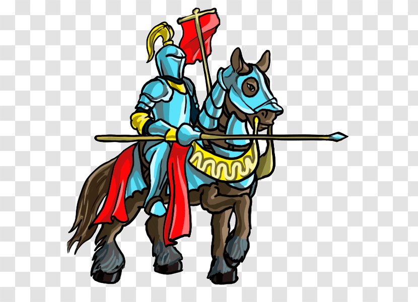 Middle Ages Knight Drawing Cartoon Clip Art - Royaltyfree Transparent PNG