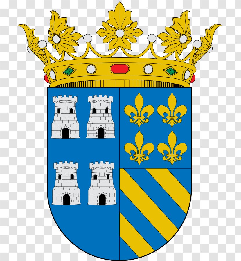 Escutcheon Simat De La Valldigna Coat Of Arms Field Blazon - The Crown Aragon Transparent PNG