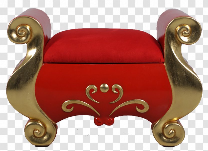 Santa Claus Footstool Throne Christmas Day - Email Transparent PNG