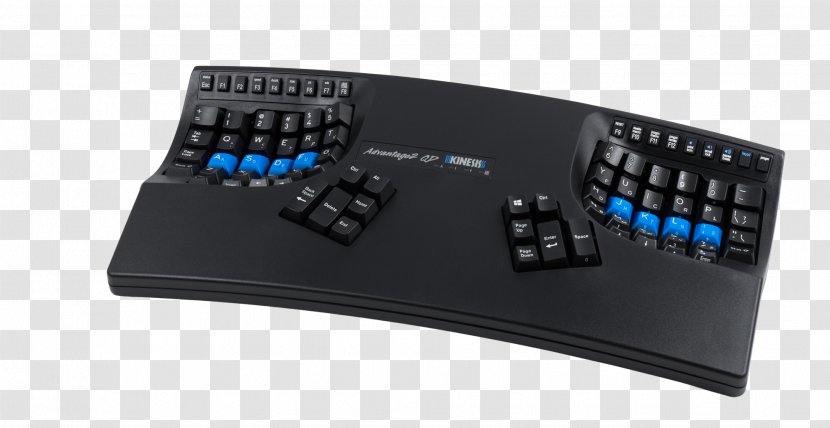Computer Keyboard Kinesis Ergonomic TypeMatrix - Electronics Transparent PNG