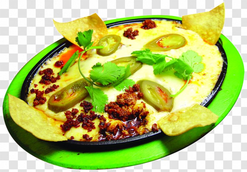 Korean Taco Mexican Cuisine Nachos Tostada - Bean Dip - Vegetarian Food Transparent PNG