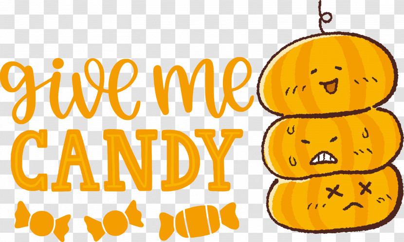 Give Me Candy Halloween Trick Or Treat Transparent PNG