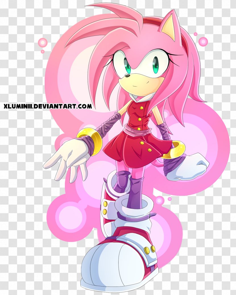 Amy Rose Sonic Boom Drawing Lelouch Lamperouge - Cartoon Transparent PNG