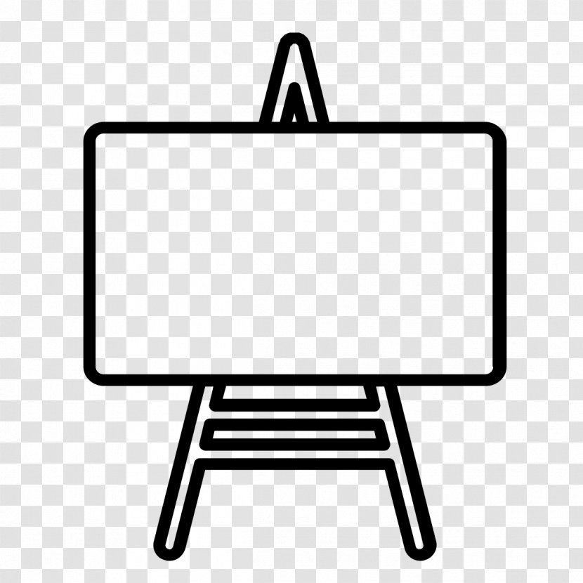 Easel Painting Art - Flip Chart - Display Icon Transparent PNG