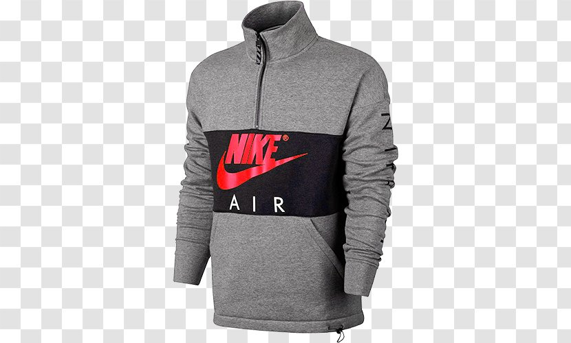 Hoodie T-shirt Nike Clothing Bluza - Sleeve Transparent PNG