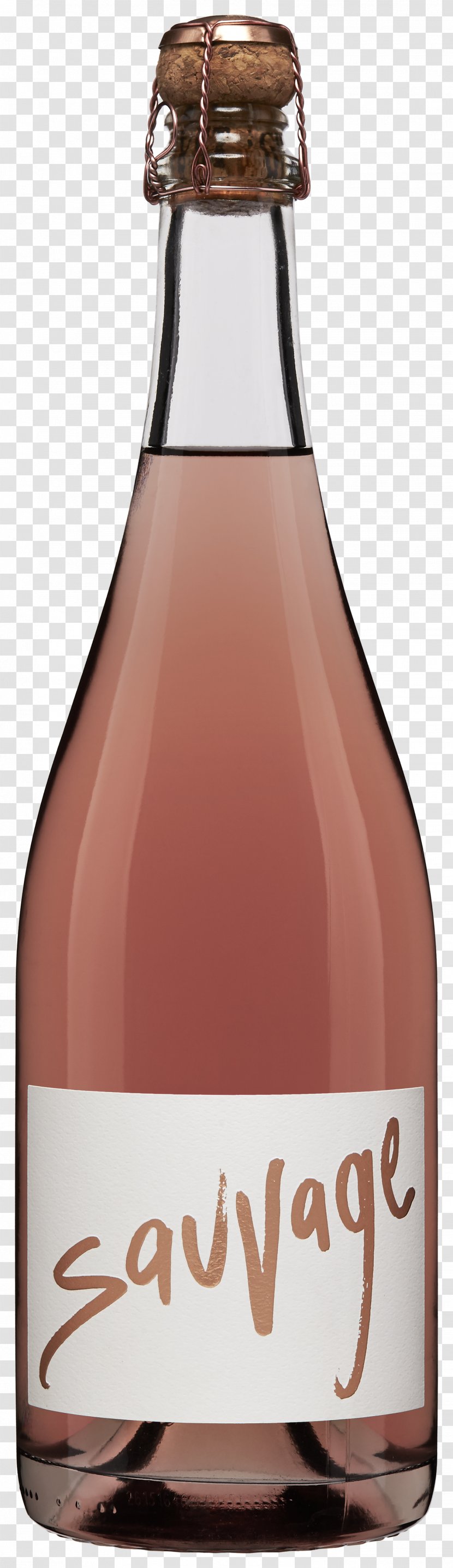Liqueur Rosé Sparkling Wine Champagne - Rose Transparent PNG