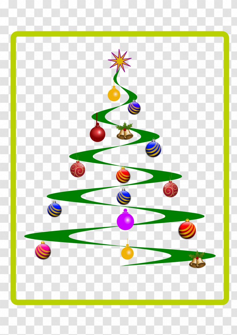 Christmas Tree Ornament Clip Art - Chrismas Vector Transparent PNG