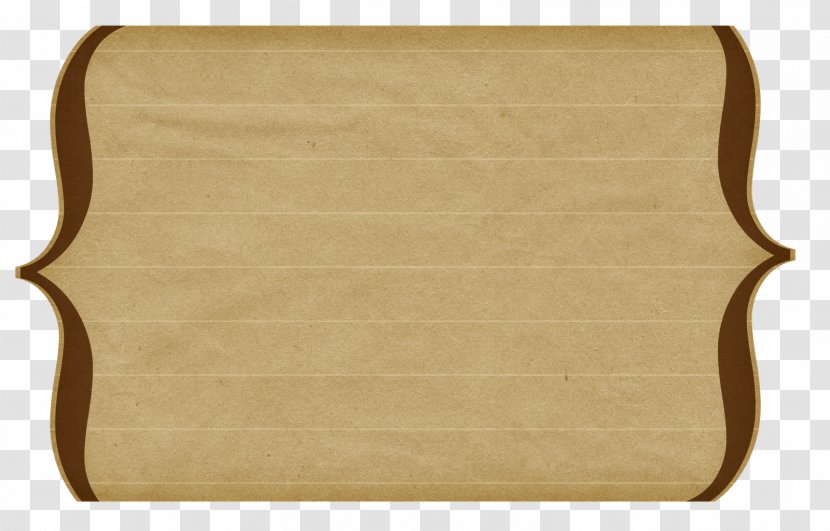 Plywood Rectangle - Wood - Design Transparent PNG