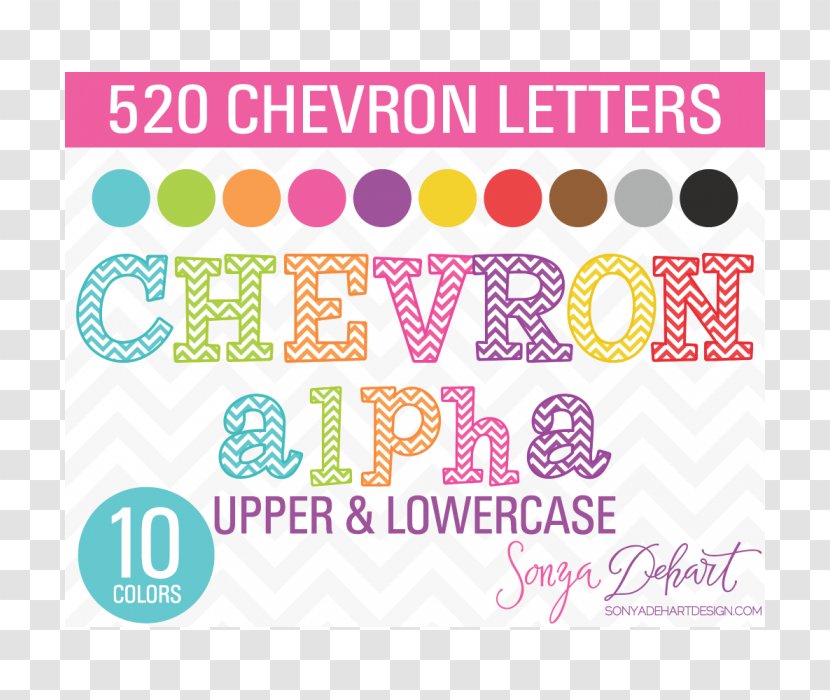 Chevron Corporation Alphabet Letter Font - Party Supply - Background Transparent PNG