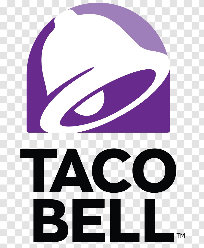 Logo Taco Bell Hot Dog American Cuisine - Text Transparent PNG