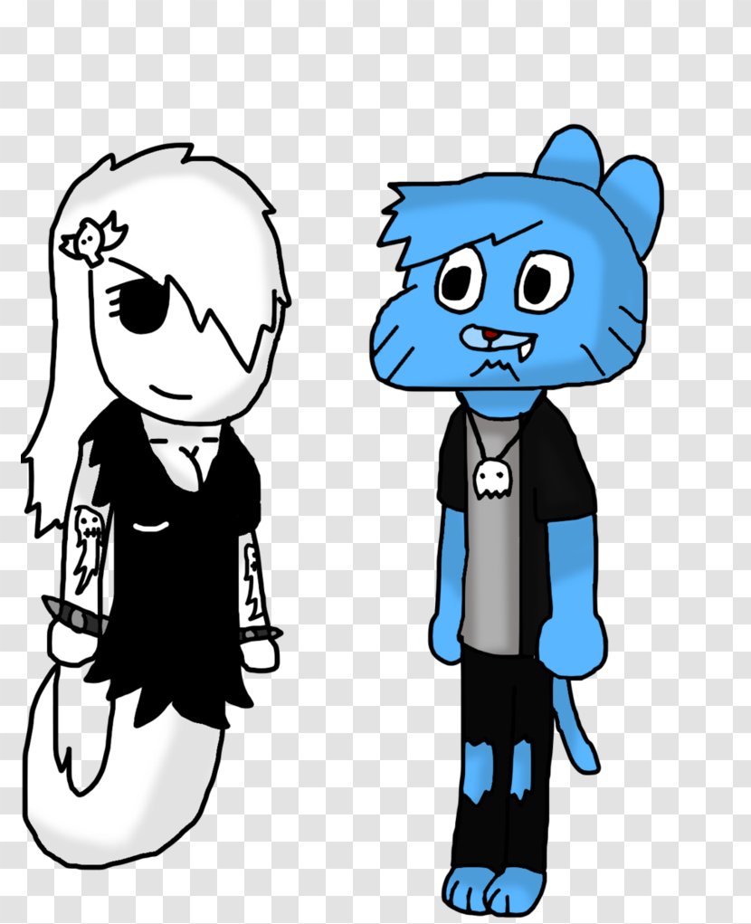 Nicole Watterson Adult Drawing The Shippening Image - Heart - Amazing World Of Gumball Transparent PNG