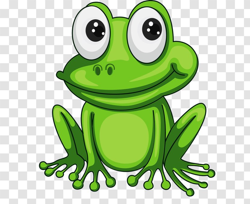 Frog Cartoon - Decoupage - Kindergarten Transparent PNG