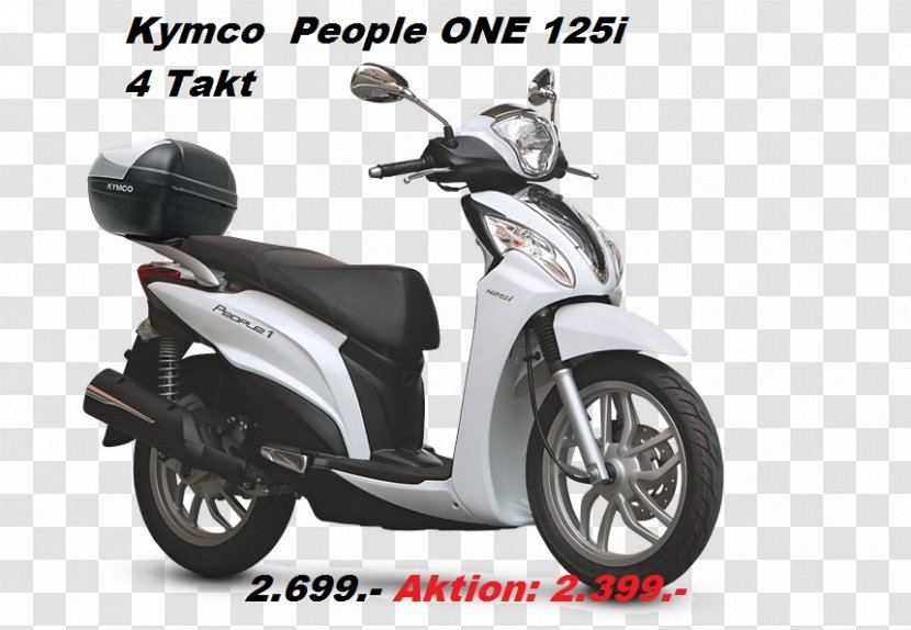 Scooter Kymco People Car Motorcycle - Vehicle Transparent PNG